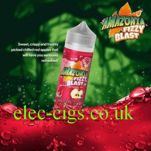 Amazonia Fizzy Blast ELiquid Red Apple